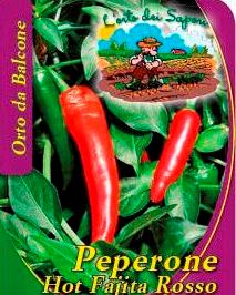 Peperone Hot Fajita Rosso