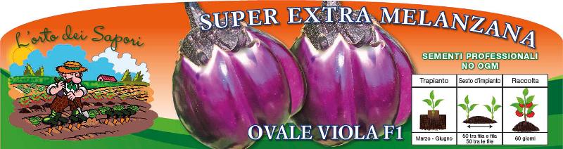 super extra melanzana ovale viola f1