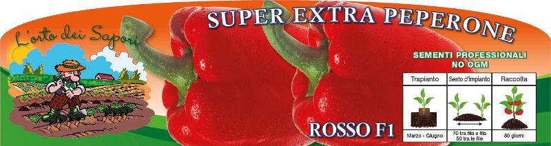 super extra peperone rosso f1