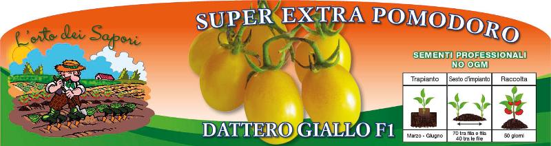 super extra pomodoro dattero giallo f1