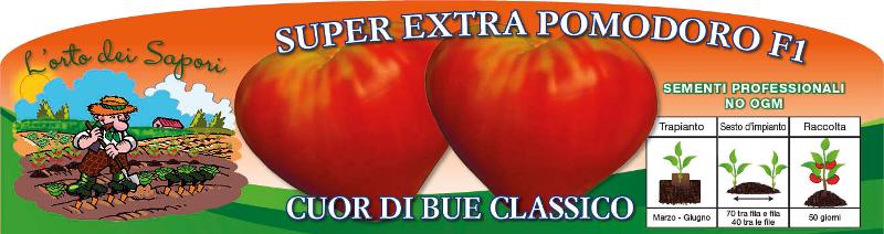 super extra pomodoro f1 cuor di bue classico